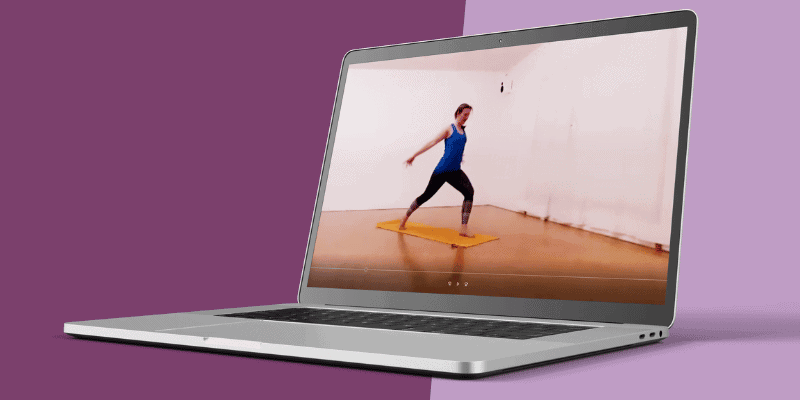 Mockup Online Yoga